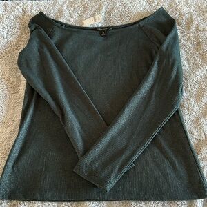 NWT, banana republic off the shoulder shirt, medium
